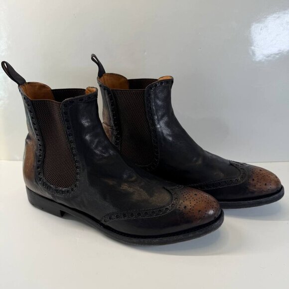 Alberto Fasciani Shoes - Alberto Fasciani Leather Chelsea Boots – Women’s EU 40.5 (US 9.5)
